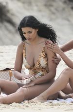 NICOLE SHIRAZ and PARNIA PORSCHE in Swimsuits at a Beach on Gold Coast 11/27/2019