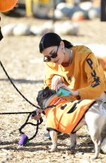 NICOLE WILLIAMS at Mr Bones Pumpkin Patch in Los Angeles 11/01/2019