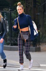 NINA AGDAL Out in New York 11/13/2019