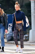 NINA AGDAL Out in New York 11/13/2019