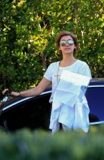 NINA DOBREV Wearing a Wig Out in Los Angeles 10/31/2019
