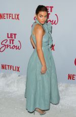 ODEYA RUSH at Let It Snow Premiere in Los Angeles 11/04/2019