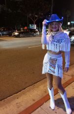 OLIVIA HOLT as Cowgirl - Instagram Photos 11/01/2019