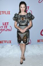 OLIVIA SANABIA at Let It Snow Premiere in Los Angeles 11/04/2019