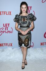 OLIVIA SANABIA at Let It Snow Premiere in Los Angeles 11/04/2019