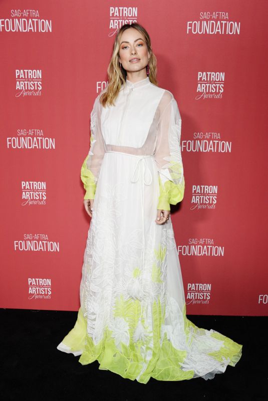 OLIVIA WILDE at 4th Annual Patron of the Artists Awards in Beverly Hills 11/07/2019