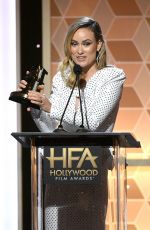 OLIVIA WILDE at Hollywood Film Awards in Beverly Hills 11/03/2019