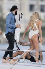 PAMELA ANDERSON in Swimsuit at a Photoshoot on the Gold Coast 11/27/2019
