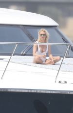 PAMELA ANDERSON in Swimsuit at a Photoshoot on the Gold Coast 11/27/2019