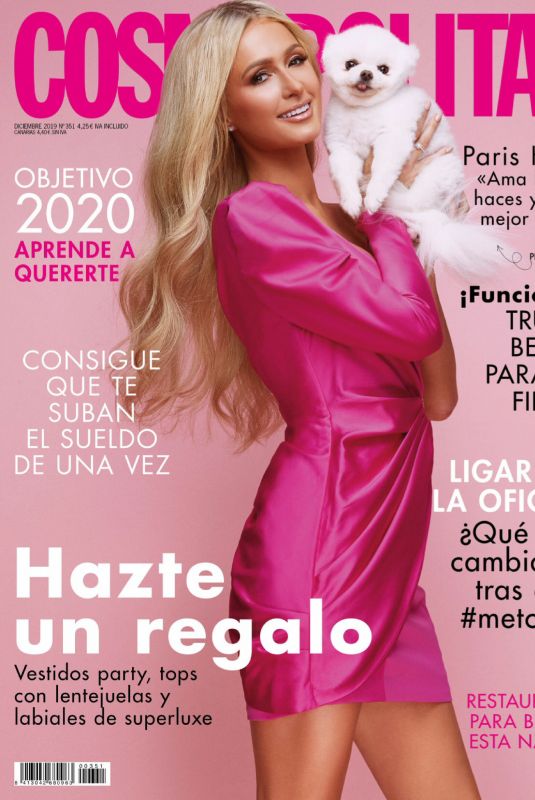 PARIS HILTON in Cosmopolitan Magazine, Spain December 2019