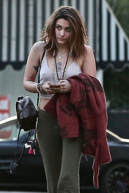 PARIS JACKSON at Nine Zero One Salon in West Hollywood 11/01/2019