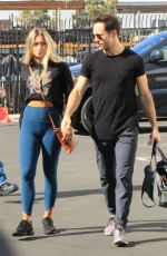 PASHA PASHKOV and JENNA JOHNSON Arrives at a Dance Studio in Los Angeles 11/08/2019