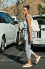 PAULA PATTON Out Shopping in Calabasas 11/02/2019