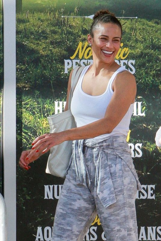 PAULA PATTON Out Shopping in Calabasas 11/02/2019