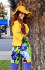 PHOEBE PRICE Out with Her Dog in Beverly Hills 11/26/2019