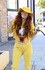 PHOEBE PRICE Out with Her Dog in Los Angeles 11/22/2019