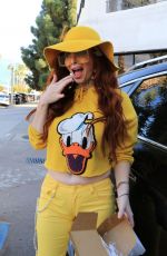PHOEBE PRICE Out with Her Dog in Los Angeles 11/22/2019