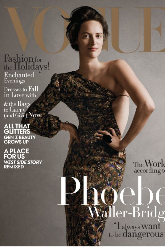 PHOEBE WLLER-BRIDGE in Vogue Magazine, December 2019