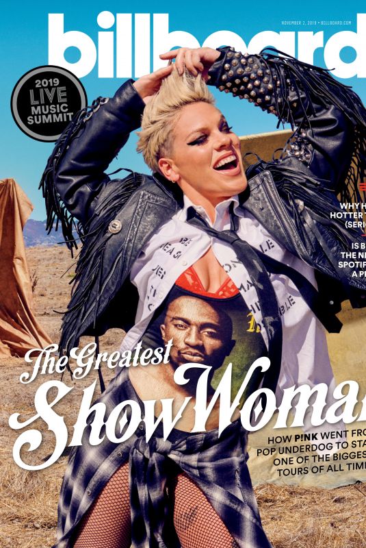 PINK in Billboard Magazine, November 2019