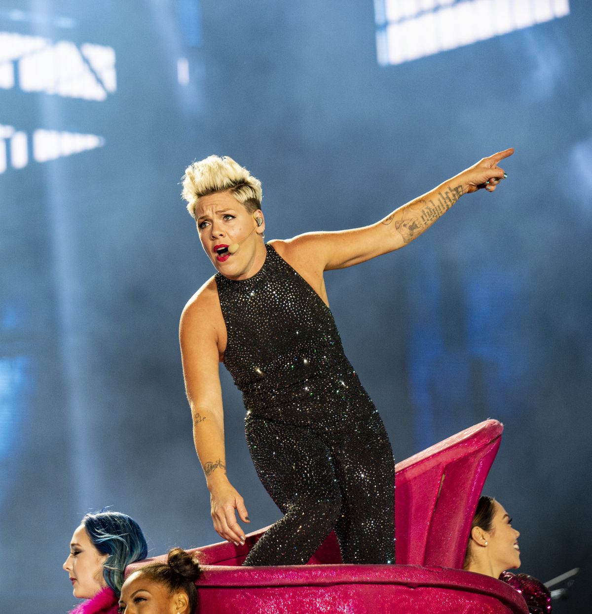 PINK Performs at a Concert in Texas 11/02/2019 HawtCelebs