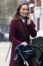 PIPPA MIDDLETON Out and About in London 11/21/2019