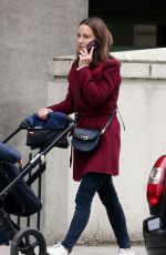 PIPPA MIDDLETON Out and About in London 11/21/2019
