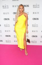 POLLY MARCHANT at Beauty Awards 2019 with Asos City Ccentral in London 11/25/2019