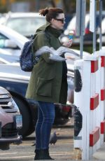 Pregnant ANNE HATHAWAY Out in Fairfield County 11/06/2019