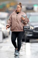 Pregnant ASHLEY GRAHAM and Justin Ervin Out in New York 11/23/2019
