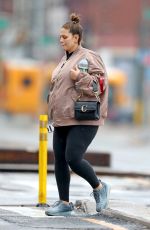 Pregnant ASHLEY GRAHAM and Justin Ervin Out in New York 11/23/2019