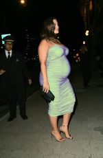 Pregnant ASHLEY GRAHAM Arrives at Cfda & Vogue Fashion Fund Awards in New York 11/04/2019