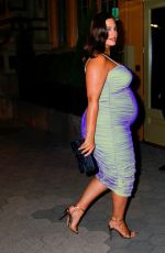 Pregnant ASHLEY GRAHAM at Cfda & Vogue Fashion Fund Awards in New York 11/04/2019