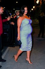 Pregnant ASHLEY GRAHAM at Cfda & Vogue Fashion Fund Awards in New York 11/04/2019