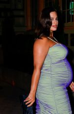 Pregnant ASHLEY GRAHAM at Cfda & Vogue Fashion Fund Awards in New York 11/04/2019