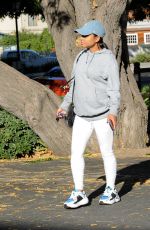 Pregnant CHRISTINA MILIAN at Her Beignet Box Food Truck in Los Angeles 11/24/2019