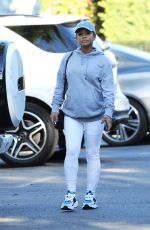 Pregnant CHRISTINA MILIAN at Her Beignet Box Food Truck in Los Angeles 11/24/2019