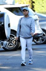 Pregnant CHRISTINA MILIAN at Her Beignet Box Food Truck in Los Angeles 11/24/2019