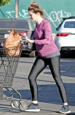 Pregnant DANIELLE PANABAKER Out Shopping in Hollywood 11/08/2019