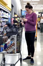 Pregnant DANIELLE PANABAKER Out Shopping in Hollywood 11/08/2019