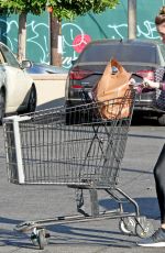 Pregnant DANIELLE PANABAKER Out Shopping in Hollywood 11/08/2019
