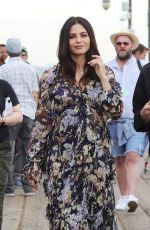 Pregnant JENNA DEWAN on the Set of Flirty Dancing on Santa Monica Pier 11/19/2019