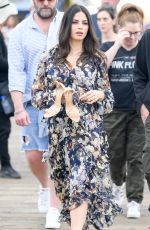 Pregnant JENNA DEWAN Out at Santa Monica Pier 11/19/2019