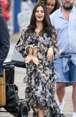 Pregnant JENNA DEWAN Out at Santa Monica Pier 11/19/2019
