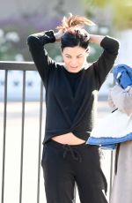 Pregnant JENNA DEWAN Out in Los Angeles 11/08/2019