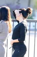 Pregnant JENNA DEWAN Out in Los Angeles 11/08/2019