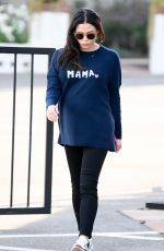Pregnant JENNA DEWAN Out in Los Angeles 11/20/2019