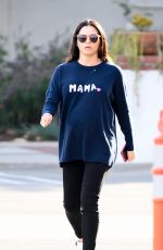 Pregnant JENNA DEWAN Out in Los Angeles 11/20/2019