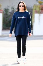 Pregnant JENNA DEWAN Out in Los Angeles 11/20/2019