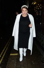 Prenant NADIA ESSEX at Club 64 Launch Party in London 11/27/2019
