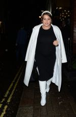 Prenant NADIA ESSEX at Club 64 Launch Party in London 11/27/2019